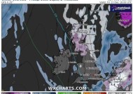 新的降雪天气地图显示了确切的日期550英里的冰墙环绕着英国